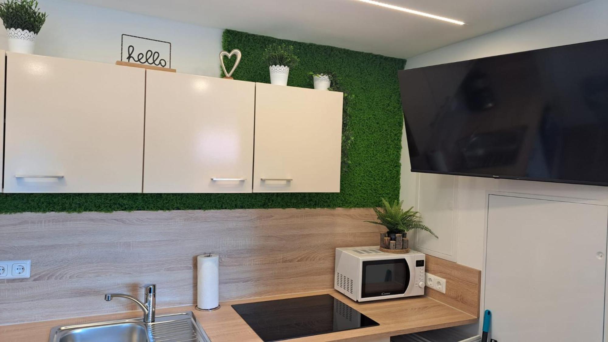 Appartment-Ferienwohnug mit Küche, Bad, kostenlos WLAN und Stellplatz, Modern eingerichtet Roding Habitación foto